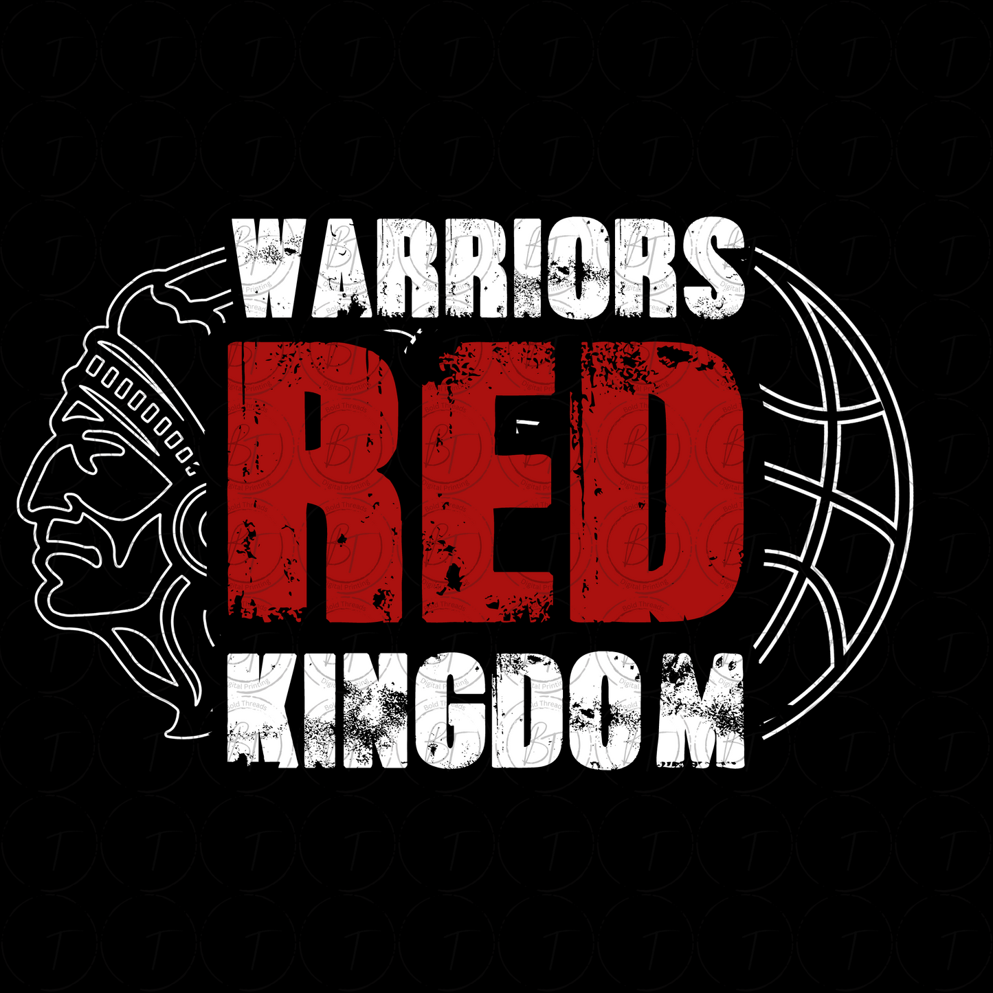 Adult Warriors Red Kingdom