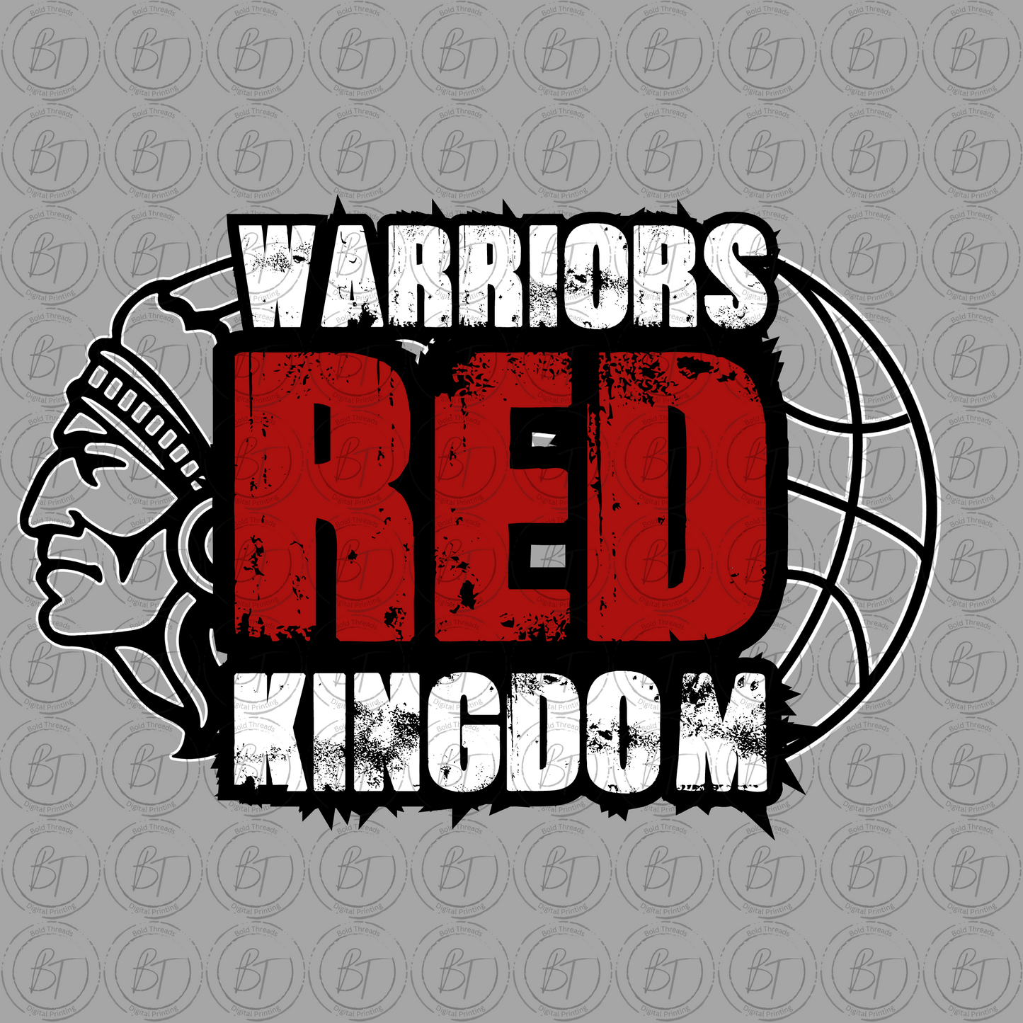 Adult Warriors Red Kingdom