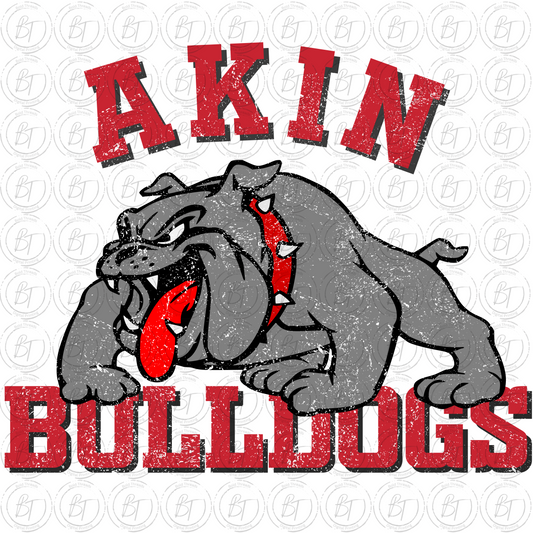 Akin Bulldogs Vintage