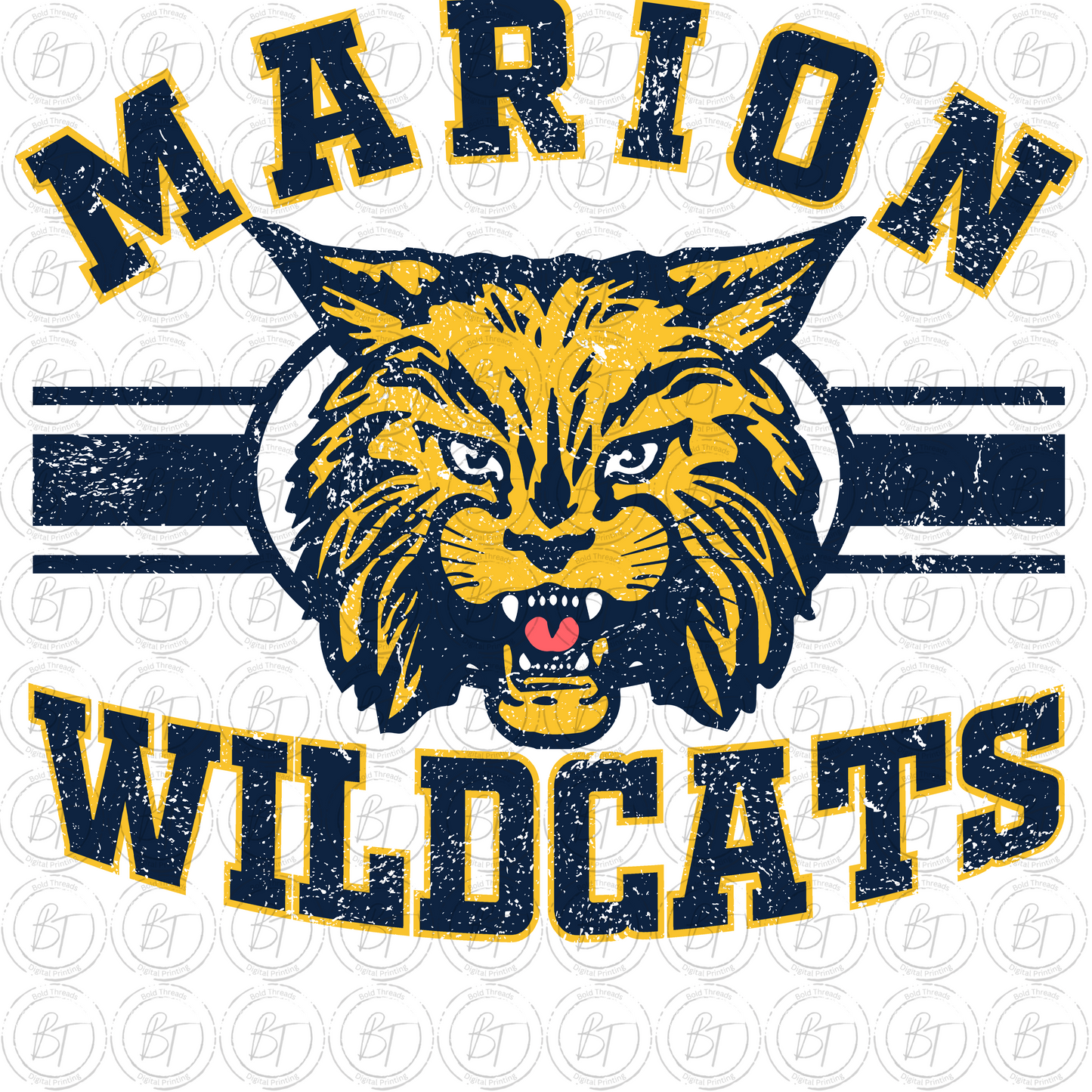 Marion Wildcats Vintage