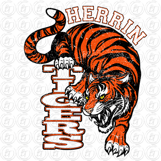 Herrin Tigers Vintage