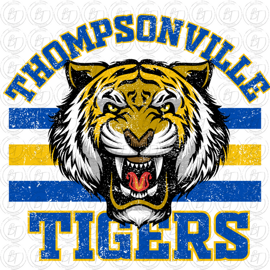 Thompsonville Tigers Vintage